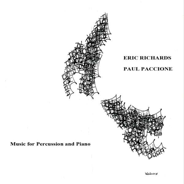 Cover art for Eric Richards & Paul Paccione: Music for Percussion and Piano